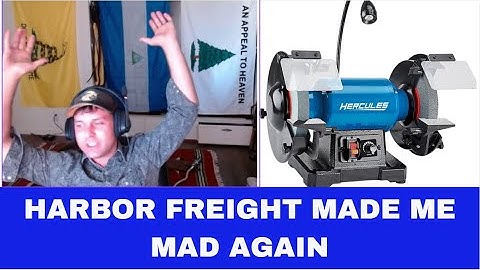 is Getting a Bench Grinder from Harbor Freight a good idea? Hercules Variable Speed Grinder