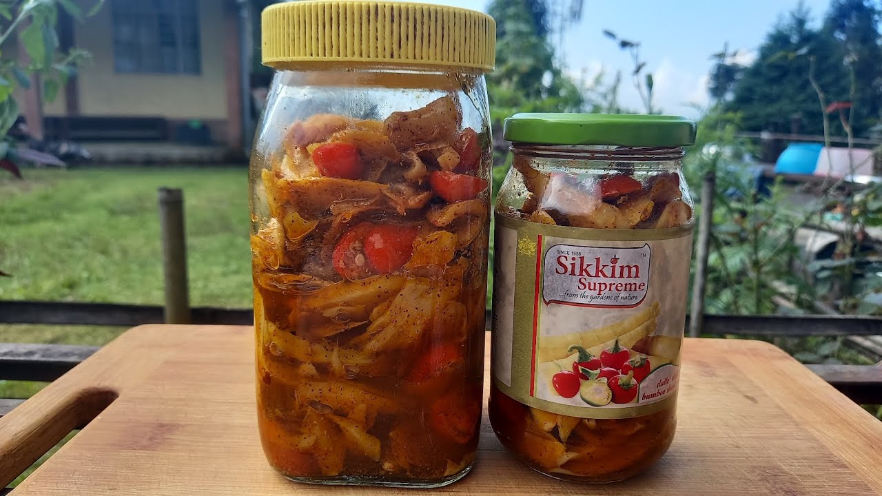 HOW TO MAKE BAMBOO SHOOT PICKLE Taba ko achaar menyangbookitchen2022