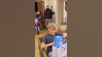 This Grateful Kid Receives a Dirt Bike As a Gift❤️