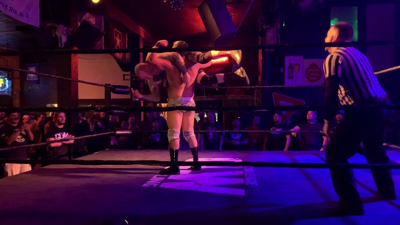 Vinny Wasco vs Ron Von Hess-Cactus League Wrestling