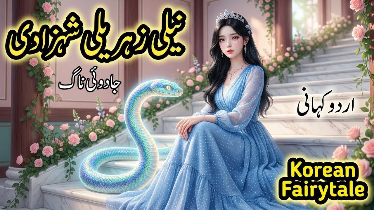 The Blue Poison Princess 💔 | A Dark Royal Love Story | Urdu Stories | Hindi Fairy Tales