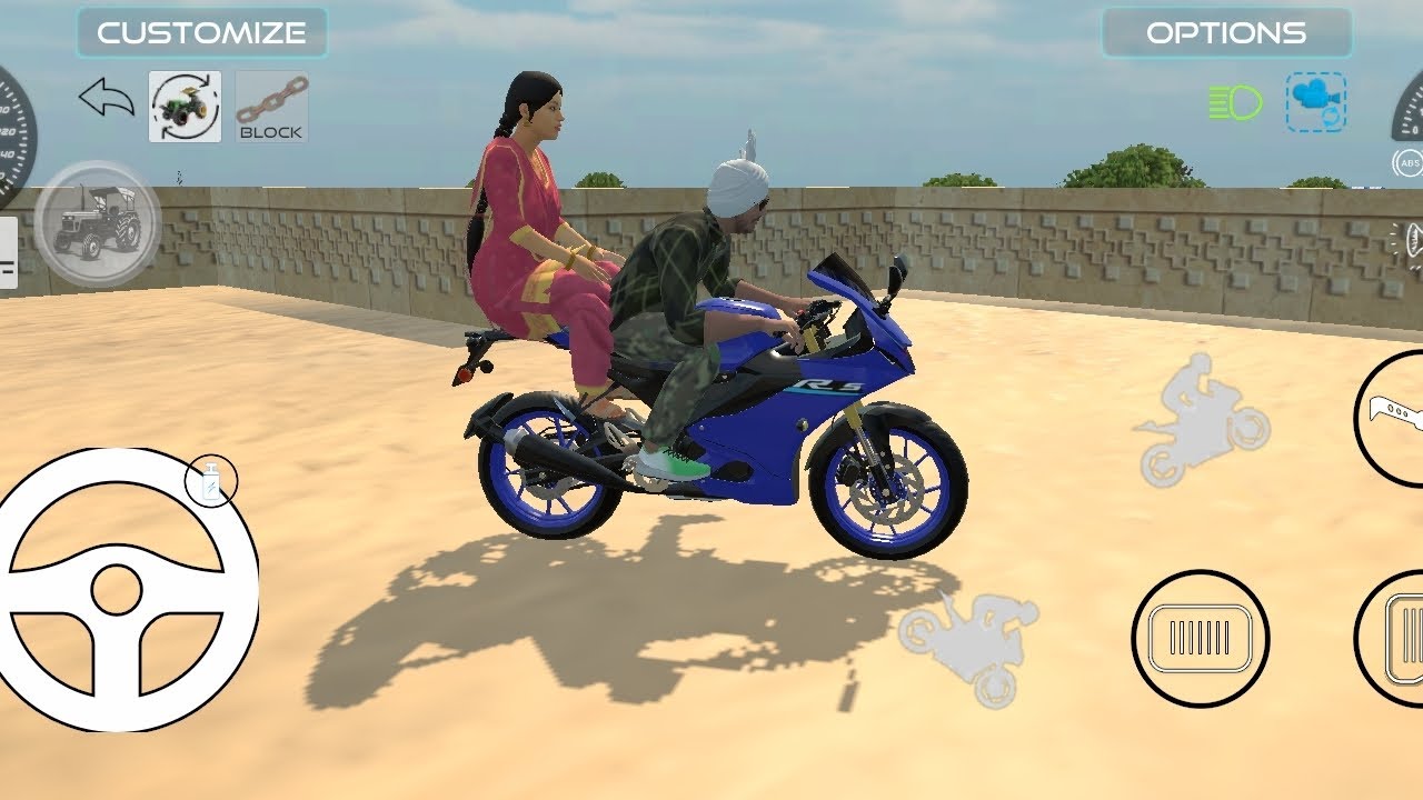 Tera Bhai apni bike ko lekar Gaya chhat per#viralvideo #trending #gaming #video 
