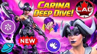 🪐Carina New Best Cosmic??? Deep Dive & Spotlight/Attributes Full Breakdown! Elder Of Contest! - MCOC