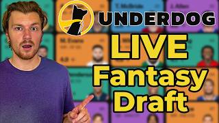 Breaking Down The Solver Sliders | Live Fantasy Draft