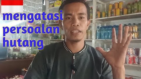 Mengatasi konsumen berhutang di warung sembako| part 5