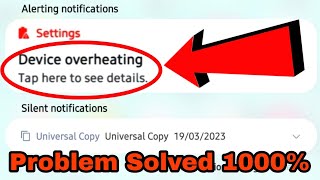 Android Phone Fix Device Overheating Problem Solved 100%