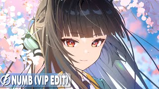 Nightcore - Numb (VIP Edit) (Nito-Onna, MARSTEREON, Harddope) - Lyrics