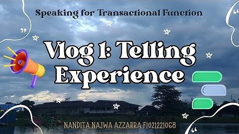 VLOG 1: Telling my experience on producing videos | Speaking for Transc. Function 2023
