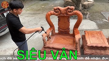 vân víp: BỘ MINH QUỐC ĐÀO TAY 12 gỗ hương | Đồ Gỗ Bảo Lộc