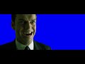 Agent Smith Evil Laugh Blue Screen