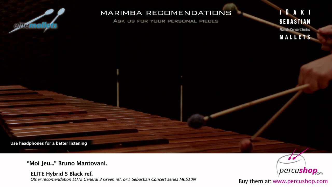 "Moi Jeu..." Bruno Mantovani. Mallets recommendations.