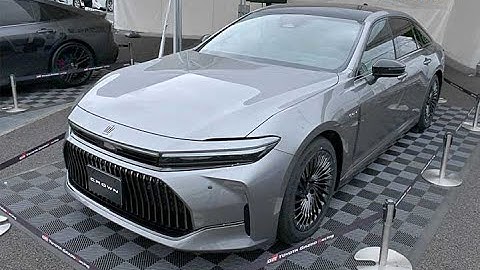 TOYOTA Crown Sedan 終於亮相!!! 還連帶 TOYOTA Mirai Sport Concept 一起於日本富士與世人見面啦!! - 天天要聞