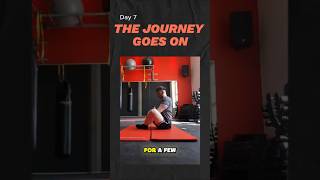 The Journey Goes On | Day 7 (1 Like = 1s Plank) #backpain #motivation #mobility