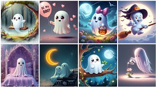 🤠 Cute Ghost 👻 profile pictures || Funny Ghost images 🧙 for DP on WhatsApp, Instagram, and FB ||