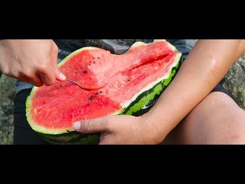 여름아 잘가, <strong>수박은</strong> 역시 냇가에서 Mukbang eating show
