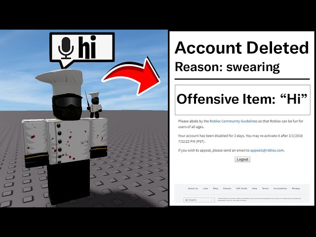 MODERATOR BANNED ME IN ROBLOX TALENT SHOW - dumb - Folioscope
