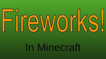 How to use Fireworks in Minecraft - Java Edition