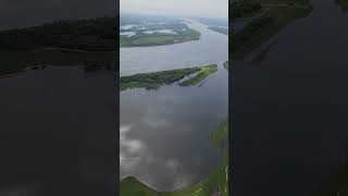 Полет  над рекой Волга