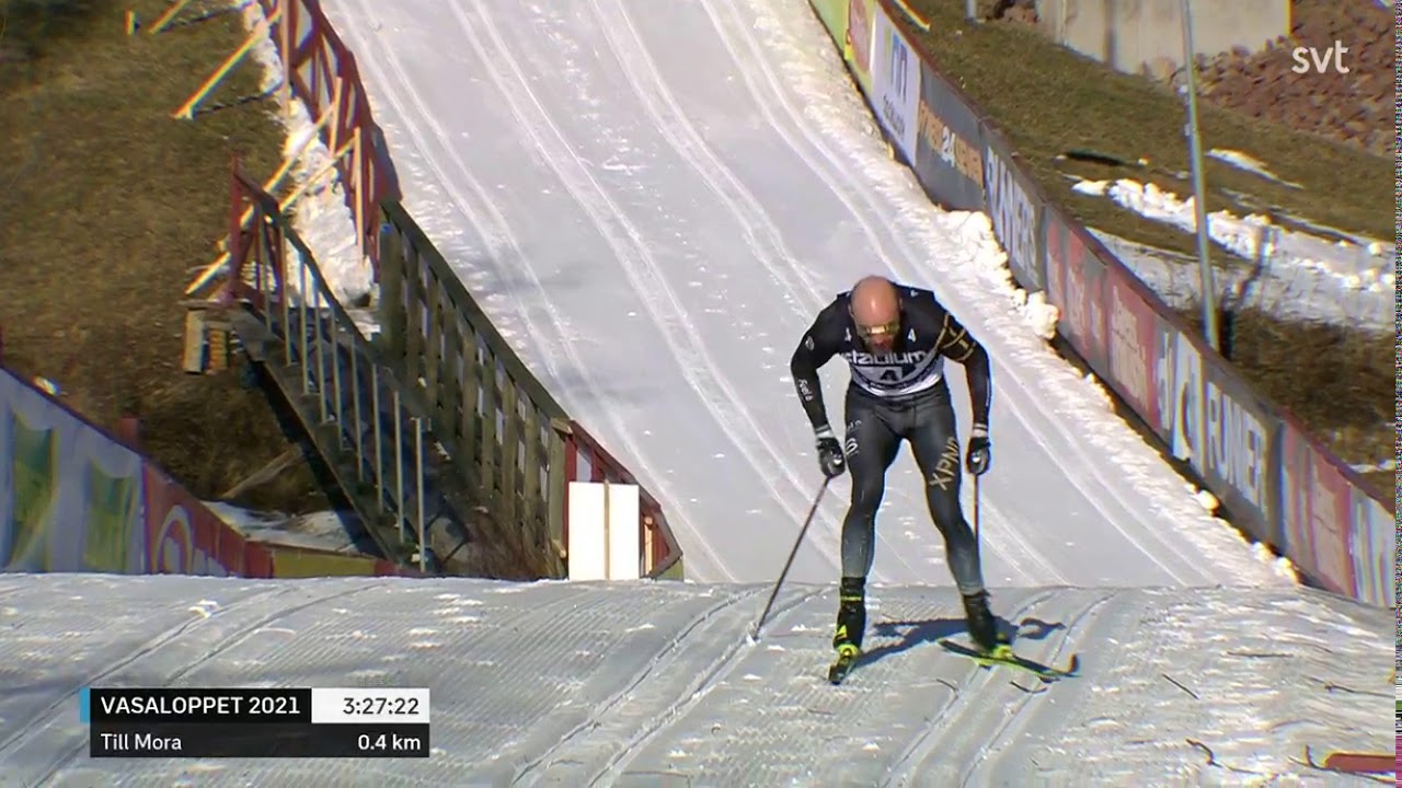 Vasaloppet 2021 - Sista 5 kilometrarna