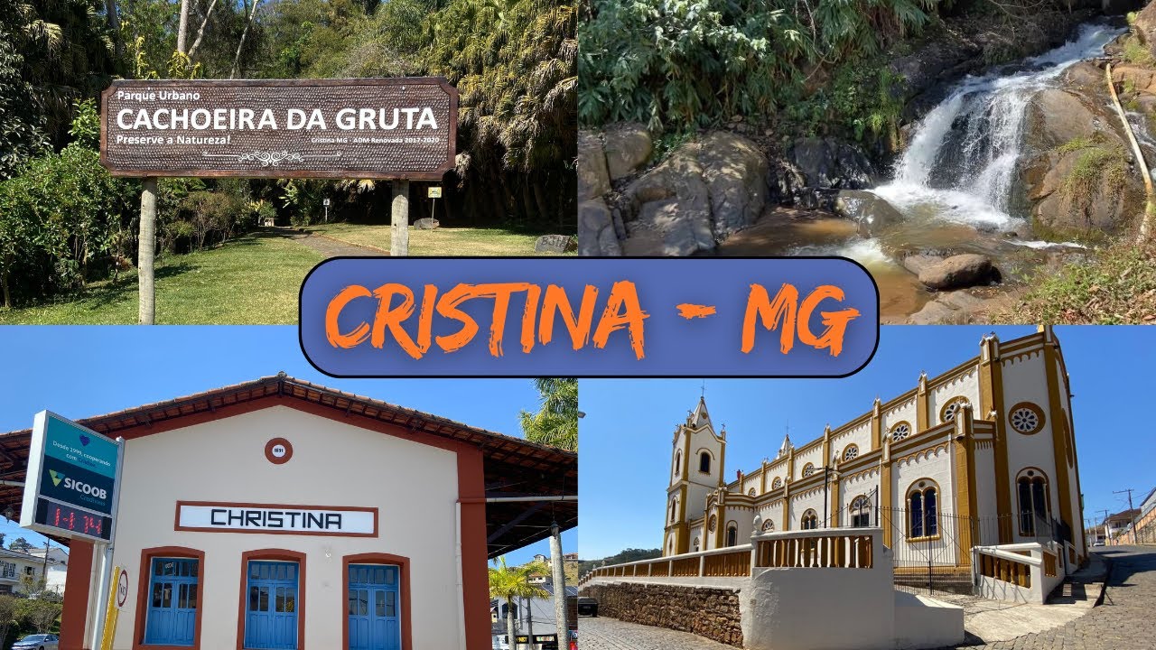 "Cristina, MG: Um Passeio pelas Praças, Igrejas e Cachoeiras"