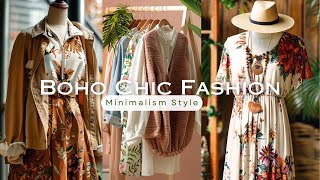 Boho Chic Meets Minimalism: The Ultimate Fashion Fusion Trend for 2025