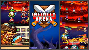 Infinity Arena - Idle & Epic Adventure Games (Gameplay Android) - Idle RPG - [First Fragment]💠 - #1