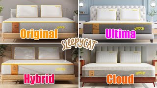 Sleepycat Mattress Comparison 2026 (Sleepycat Original Vs Ultima Vs Latex Vs Cloud)