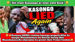 😂💥Kenyan GENZs cooking Kasongo after Teargassing Nairobi business men who were on maandamano😂Noma🤣
