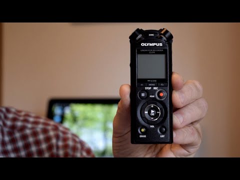 Olympus LS-P4: Microphone and Audio Recorder for Video Makers