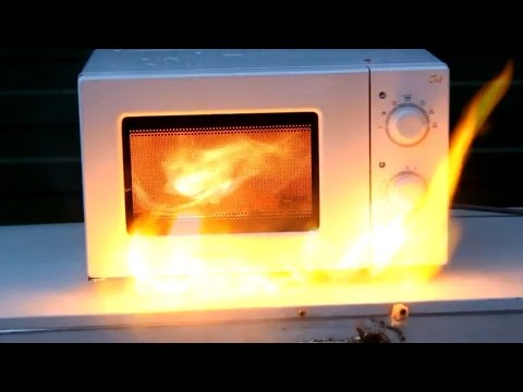 What happens if the 17 lighters to put in the microwave
