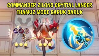 GARUK GARUK TERUS!!! THAMUZ LANCER COMMANDER ZILONG!!! COMBO MAGIC CHESS TERBARU TERKUAT