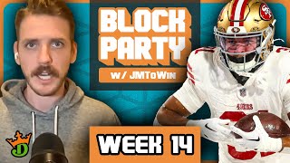 WEEK 14 DFS STRATEGY & GPP PICKS W/ JMTOWIN