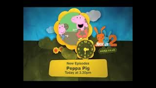 Nick Jr. 2 UK - Peppa Pig New Episodes promo (2010)