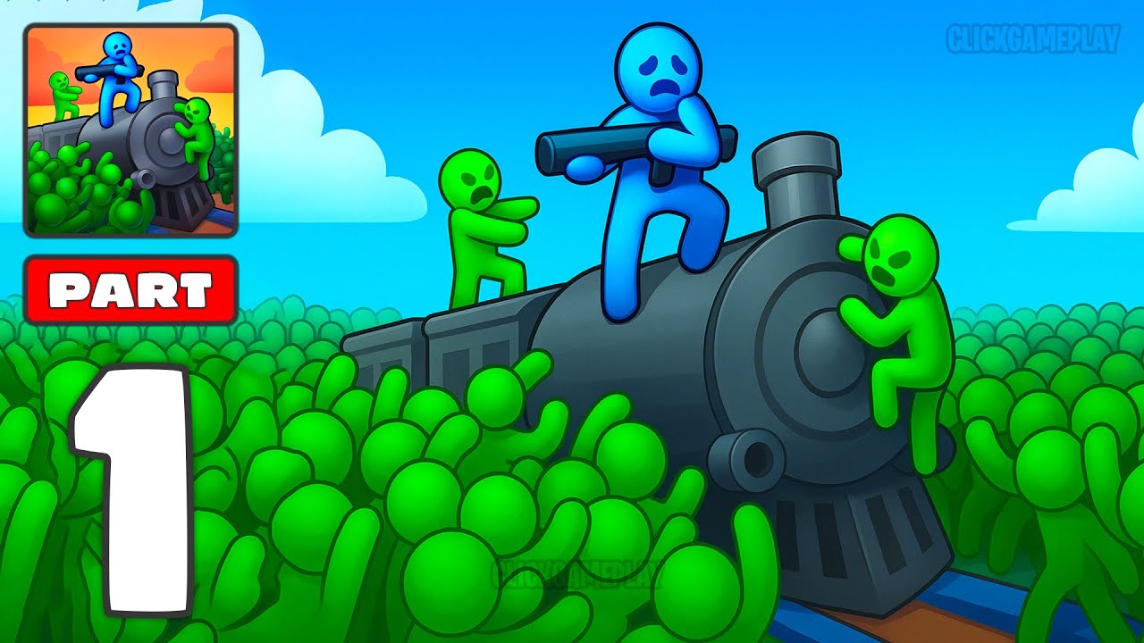 Train Defense: Zombie Game Gameplay Walkthrough Part 1 - Tutorial ...