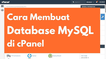 Cara Membuat Database MySQL di cPanel