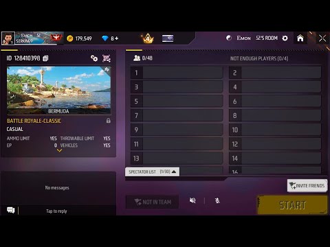 Free Fire Live Custom Match #freefire