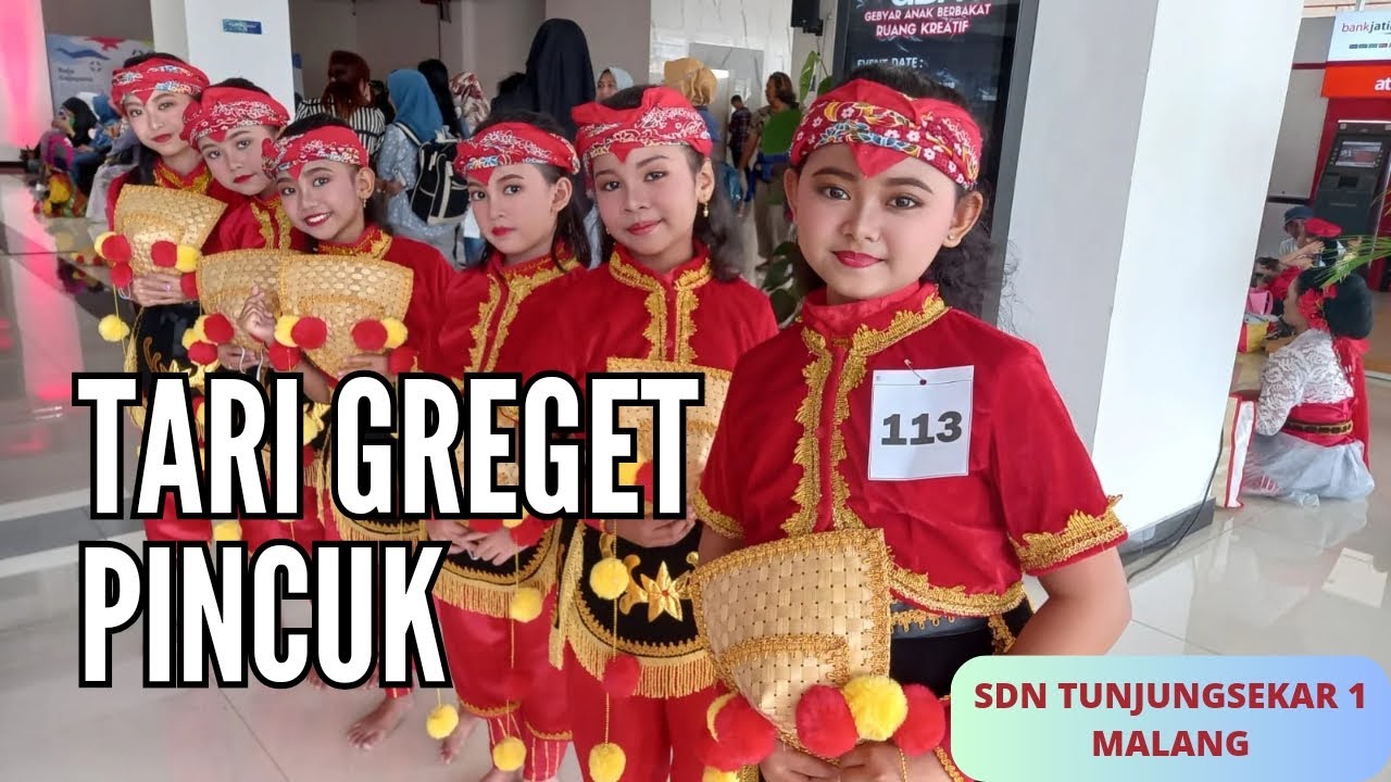 Greget Tarian greget pincuk(Tarian Jawa Timur) - YouTube