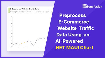 How to Visualize Missing Web Traffic Data Using AI in .NET MAUI Chart