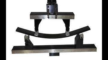 Model No. ASTM.D7249.10 - 30" SPAN SANDWICH BEAM FLEXURE/SHEAR FIXTURE UP TO 4" WIDE