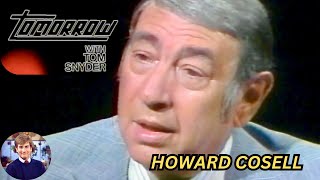 TOM SNYDER INTERVIEWS HOWARD COSELL ON TV! #tomsnyder #howardcosell #tv