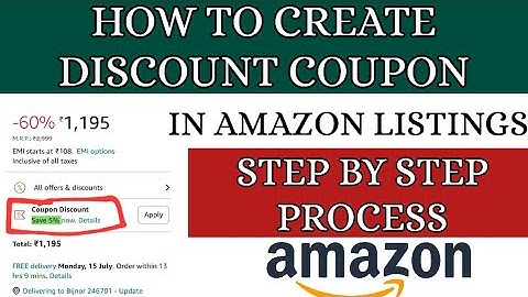 How To Add Coupon Code In Amazon Listing | How To Create Coupon In Amazon | Amazon Promotions