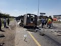 CASH IN TRANSIT VEHICLE BLOWN-UP IN ARMED ROBBERY JOHANNESBURG