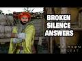 Broken Silence Quest Correct Answers | Crimson Desert