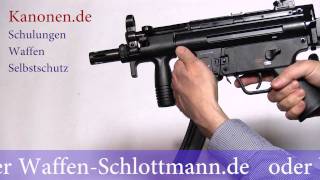CO2 Pistole MP5 K PDW Kaliber 4,5mm BB