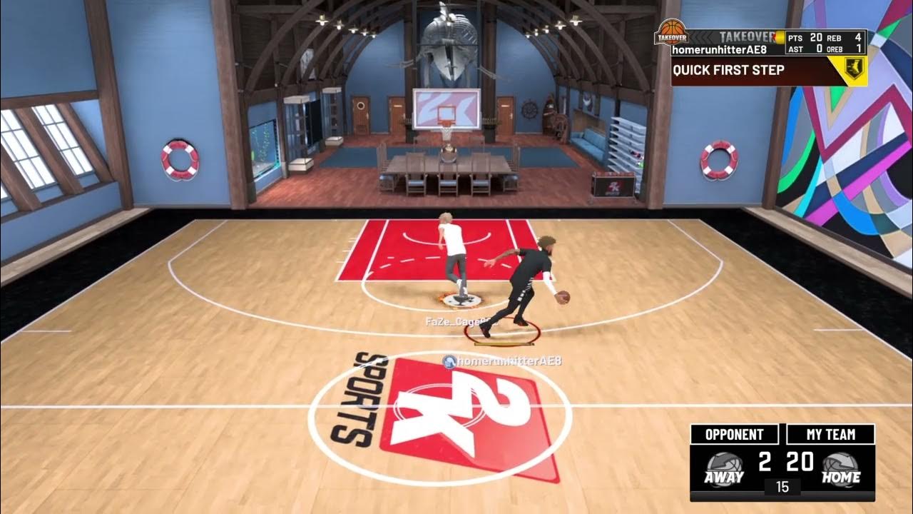 NBA 2K22 Hop step windmill contact!!!!!!! YouTube