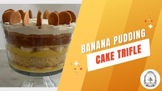 How to Make *Easter Ready* Banana Pudding Cake Trifle - Happy Bake Day
