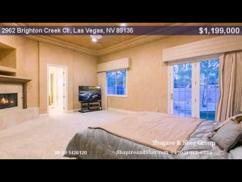 2962 Brighton Creek Ct, Las Vegas, NV home video tour