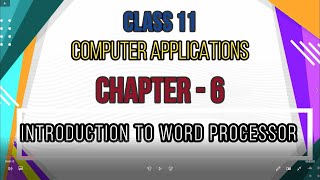11 COMPUTER APPLICATIONS CH 6 OBJECTIVES screenshot 4