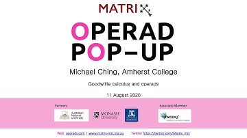 Michael Ching - Goodwillie calculus and operads