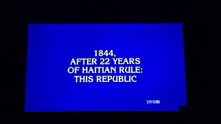Jeopardy 122118 Contestant Eliminated Before Final Jeopardy